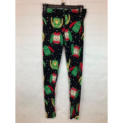 NWOT -Womens Fashion Ugly Christmas Sweater Novelty Leggings